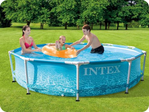 Keretes medence 305x76 cm 16 az 1-ben INTEX 28208 + INGYENES köpölyözőgép
