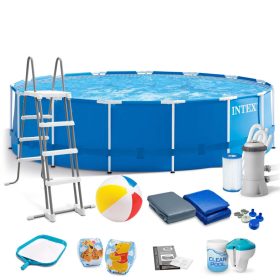 Keretes kerti medence 457 x 122 cm 17 az 1-ben INTEX 28242