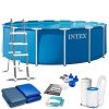 Kerti medence kerettel 457 x 122 cm 12 az 1-ben INTEX 28242ND