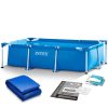 Keretes kerti medence 220 x 150 x 60 cm 2 az 1-ben INTEX 28270