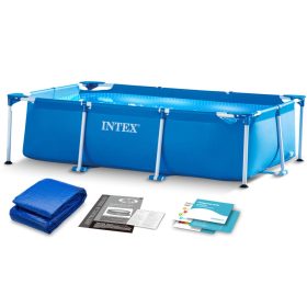   Keretes kerti medence 260 x 160 x 65 cm 2 az 1-ben INTEX 28271