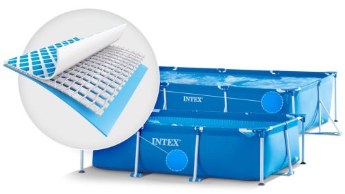 Keretes kerti medence 450 x 220 x 84 cm INTEX 28273