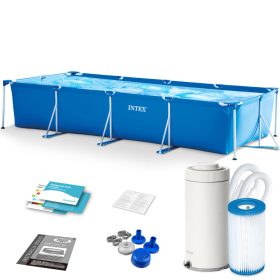 Keretes medence 450x220x84cm 10 az 1-ben Intex 28274