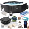 Felfújható SPA hidromasszázzsal 4 fő részére, INTEX 28458 készlet