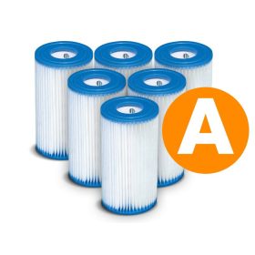 Szivattyúszűrő készlet, A típusú, 6 db. INTEX 29000 x6