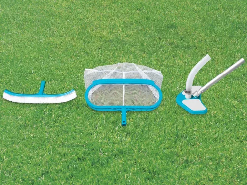 Tisztítótartozék készlet - háló, kefe, INTEX 29057 porszívó