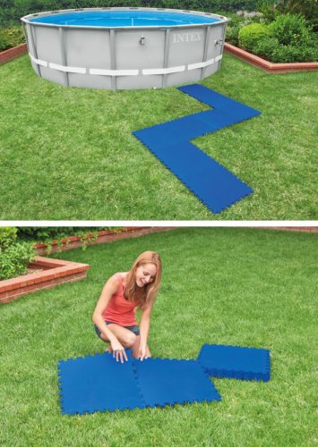 Medenceszőnyeg puzzle 8 db INTEX 29081