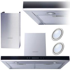 Konyhai páraelszívó kémény 60 cm Berdsen BE-60A-T2 INOX