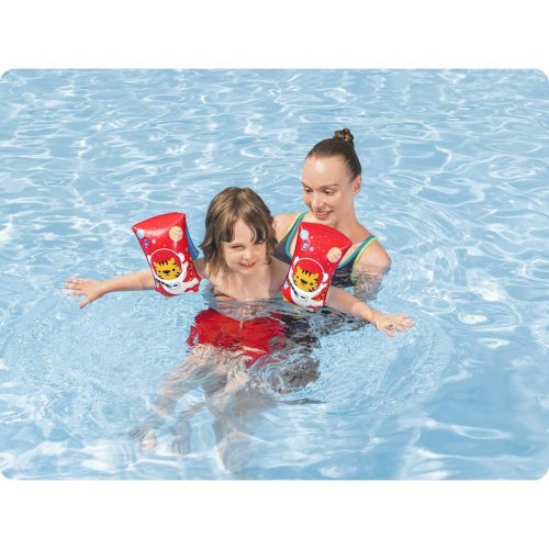 Gyermek úszó karszalagok tigris 30 x 15 cm Bestway 32102-02