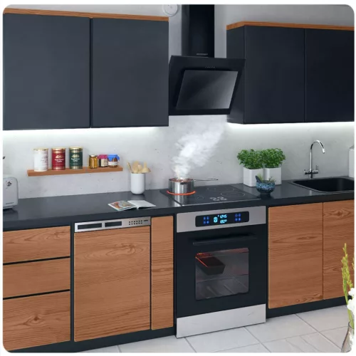 Kémény páraelszívó 60 cm Berdsen BT-215 fekete