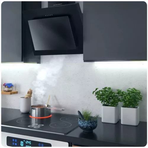 Kémény páraelszívó 60 cm Berdsen BT-215 fekete