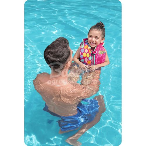 Gyermek úszómellény rózsaszín S/M Bestway 32176