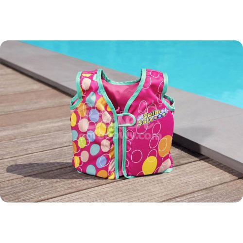 Gyermek úszómellény rózsaszín S/M Bestway 32176