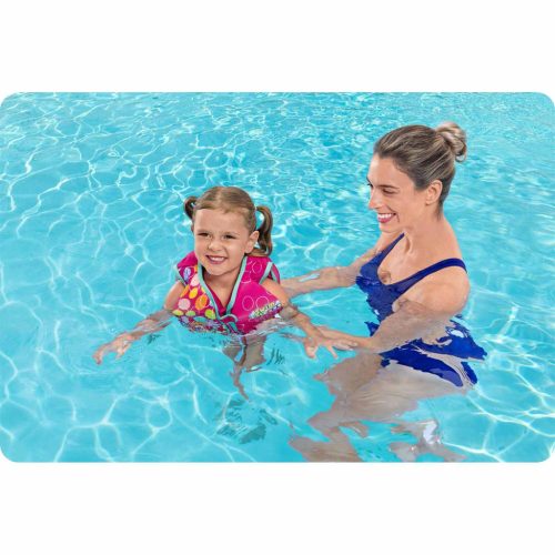 Gyermek úszómellény rózsaszín M/L Bestway 32177