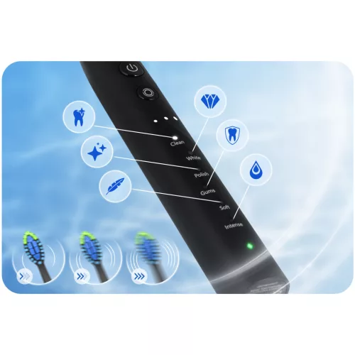 Berdsen Galaxy sonic fogkefe, fekete