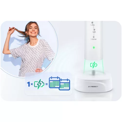 Berdsen Galaxy sonic fogkefe fehér