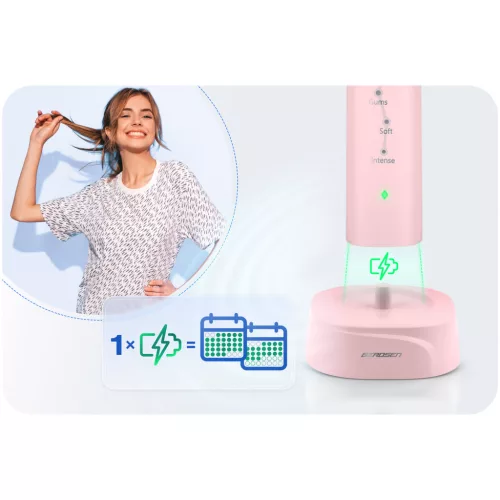 Berdsen Galaxy sonic fogkefe, rózsaszín