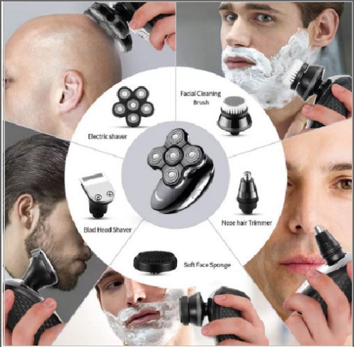 5 az 1-ben elektromos borotva és hajvágó , fekete - Berdsen BD-265