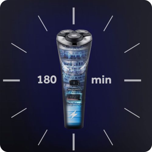 Elektromos borotva, fekete - Berdsen BD-268 