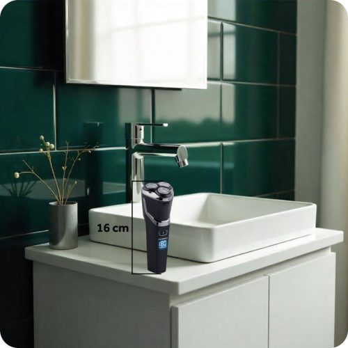 Elektromos borotva, fekete - Berdsen BD-268 