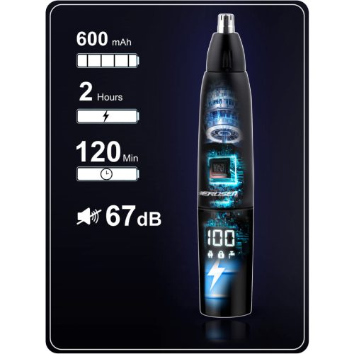 Berdsen BD-269 orr- és fül szőrzet borotva, fekete