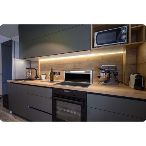 Munkalapos páraelszívó 90cm fekete BT-290