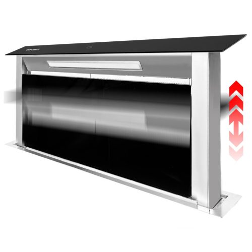 Munkalapos páraelszívó 90cm fekete BT-290