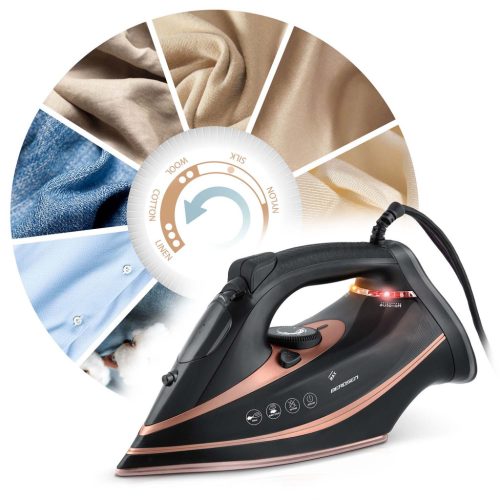 3000 W-os Berdsen BD-332 gőzölős vasaló, kerámia bevonat, függőleges működés