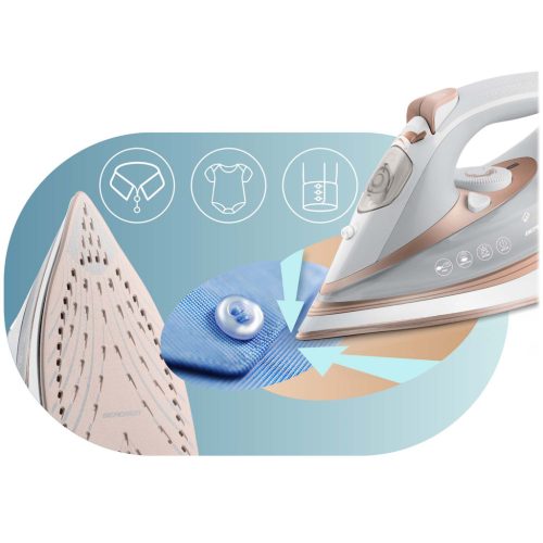 3000 W-os Berdsen BD-332 gőzölős vasaló, kerámia bevonat, függőleges működés