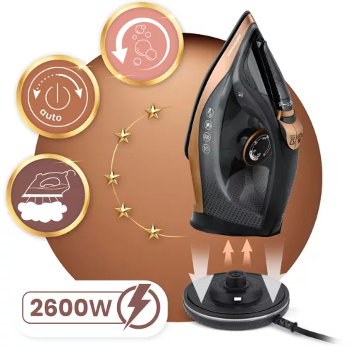 Akkus gőzölős vasaló 2600W Berdsen BD-333 kerámia bevonattal