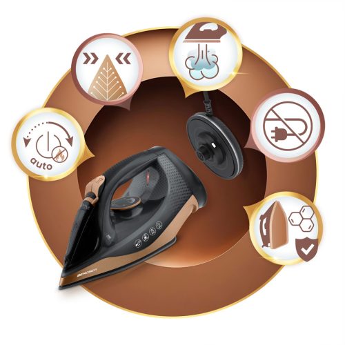 Akkus gőzölős vasaló 2600W Berdsen BD-333 kerámia bevonattal