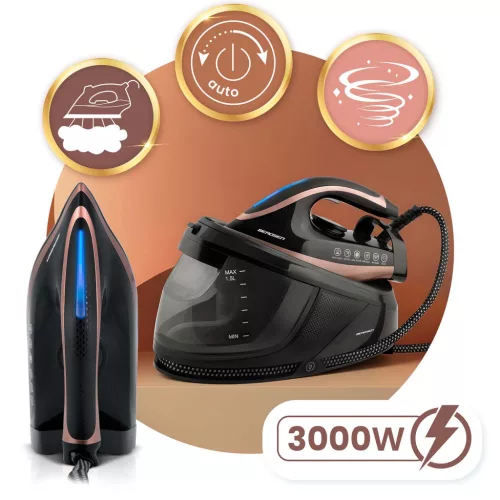 Gőzállomás vasaló gőzfejlesztő 3000W Berdsen BD-334 kerámia bevonat
