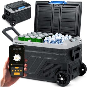   Icemax 402 Berdsen turisztikai kompresszoros hűtőszekrény 40 literes - fekete