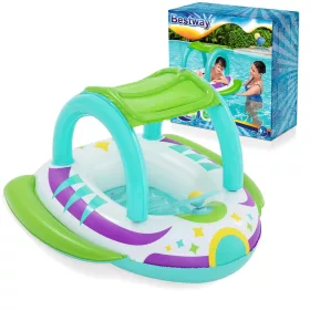   Tetővel ellátott, strandúszó ponton 107 x 112 cm Bestway 34149