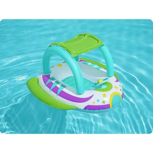 Tetővel ellátott, strandúszó ponton 107 x 112 cm Bestway 34149