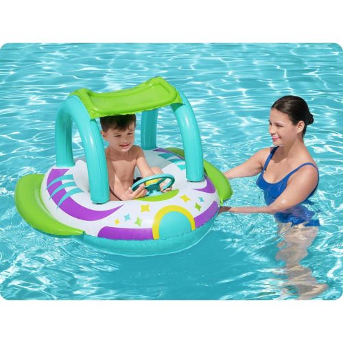 Tetővel ellátott, strandúszó ponton 107 x 112 cm Bestway 34149