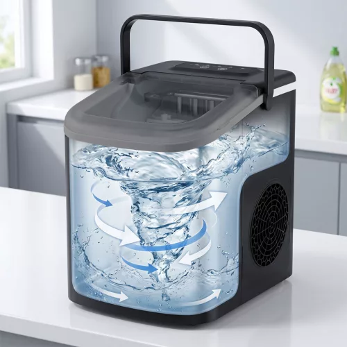 Berdsen BD-420 jégkészítő 1,1 l/12 kg fekete