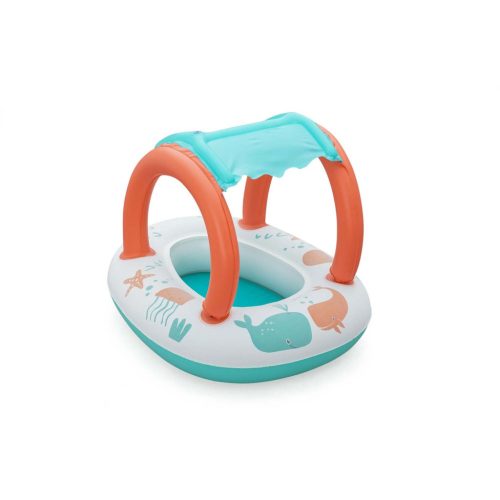 Felfújható ponton gyerekeknek tetővel úszáshoz Bestway