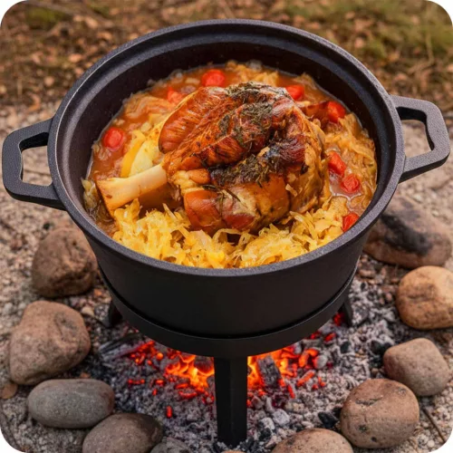 Öntöttvas üst, kivehető, 8 literes edény + serpenyő grillsütő BD-480 348000