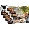 Öntöttvas zománcozott edény 8l álló + grillserpenyő BD-480 348010