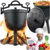 Öntöttvas üst 11l vadászsütőhöz tábortűzhöz BD-482 348210