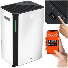   Kompresszoros páramentesítő - nedvességmegkötő 20l/24h higrosztát Berdsen BD-532 fehér