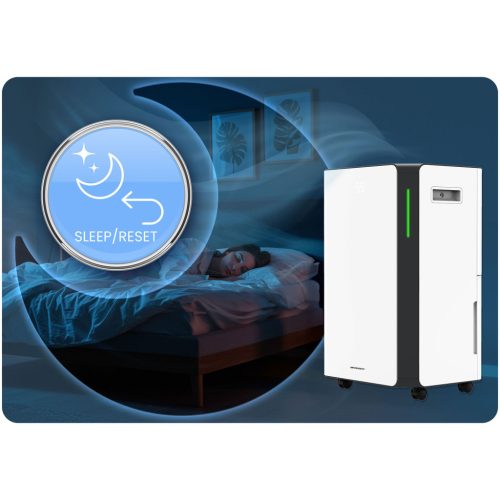 Kompresszoros páramentesítő - nedvességmegkötő 20l/24h higrosztát Berdsen BD-532 fehér