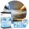 Kompresszoros páramentesítő - nedvességmegkötő 25l/24h higrosztát Berdsen BD-533 fehér