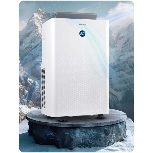 5 az 1- ben mobil klíma, hűt, fűt, 14000 BTU/h, páramentesít, 37l/24h, szellőztet, alvás funkció, WiFi -  Berdsen BD-583