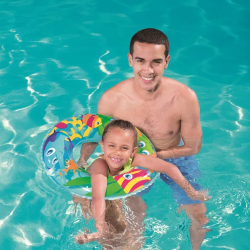 Strandgyűrű úszáshoz gyerekeknek 56 cm Bestway 36013 rovarok
