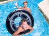 Úszógyűrű - gumi átmérője 91 cm Bestway 36016
