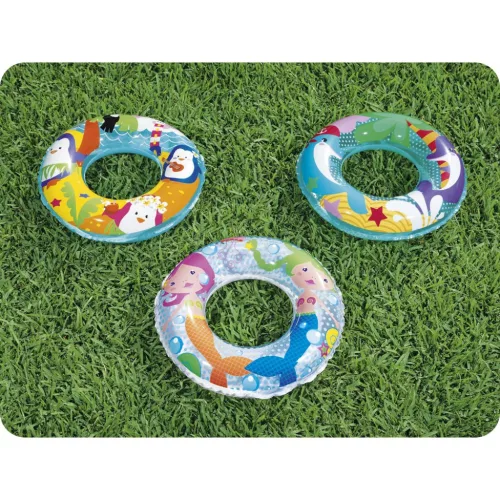 Beach úszógyűrű Sea Adventures for Children Bestway 36113 pingvin