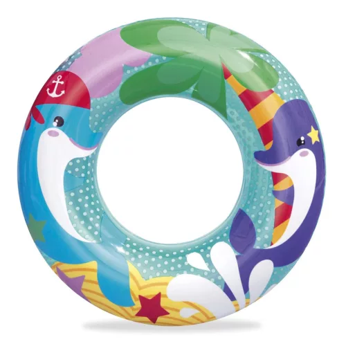 Strandgyűrű úszáshoz Sea Adventures for Children Bestway 36113 delfin