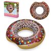Felfújható strandgyűrű úszáshoz barna Donut 107cm BESTWAY
